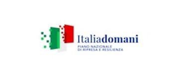 ItaliaDomani - Piano Nazionale di Ripresa e Resilienza - logo